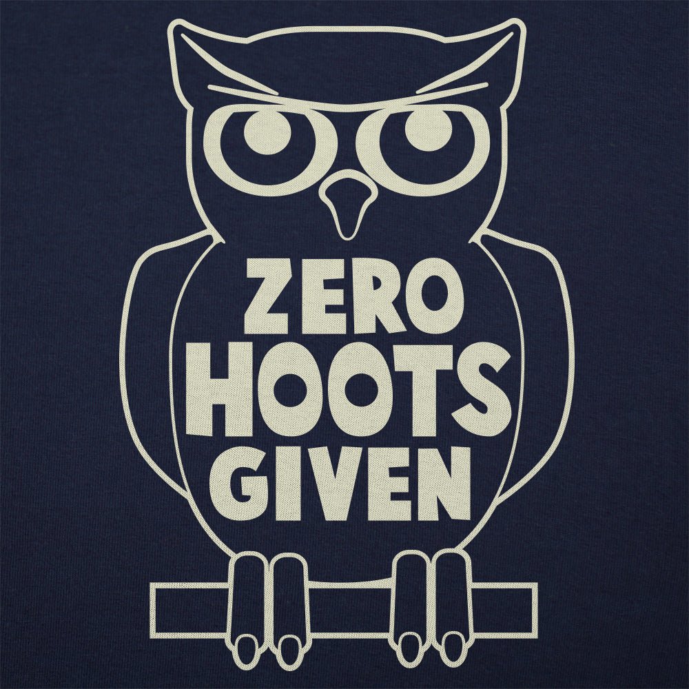 Zero Hoots Given Sarcastic Owl