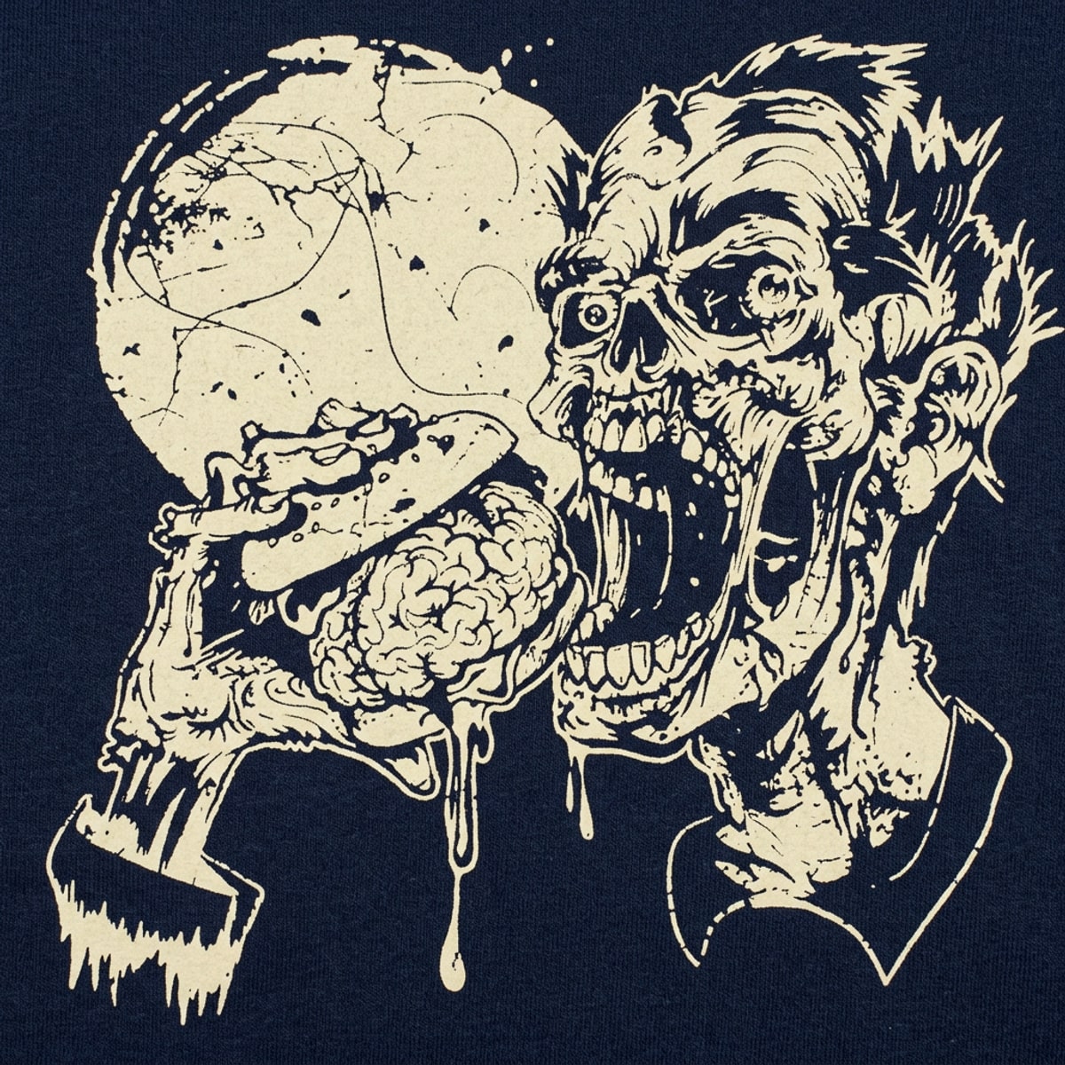Zombie Brain Burger